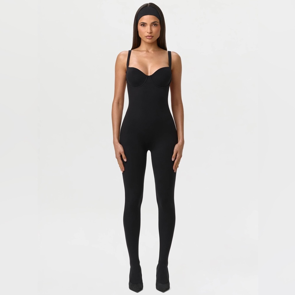 Naked Wardrobe Naked Open Back Jumpsuit